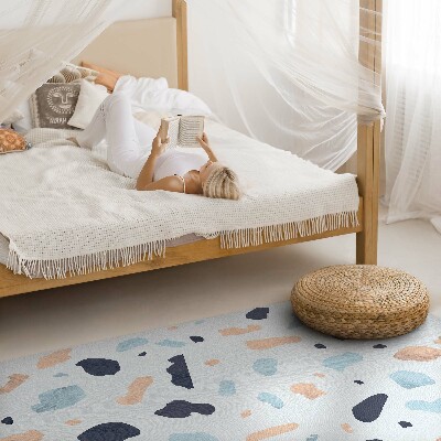 Tapis vinyle Grès décoratif aux couleurs pastel