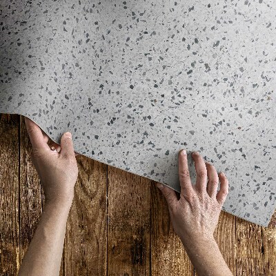 Tapis vinyle Grès fin décoratif