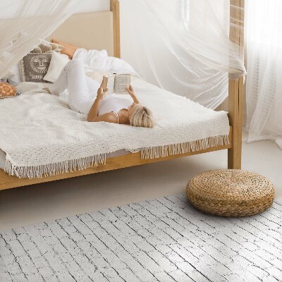 Tapis vinyle Mur industriel en briques claires