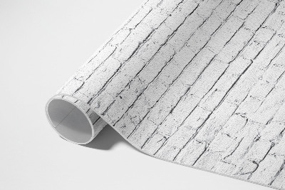 Tapis vinyle Mur industriel en briques claires