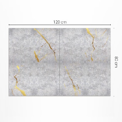 Tapis vinyle rectangulaire Dalles de béton et carreaux de pierre