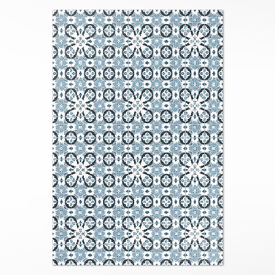 Tapis vinyle rectangulaire Motif papillon abstrait