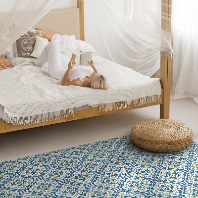 Tapis vinyle Carreaux décoratifs en mosaïque portugaise