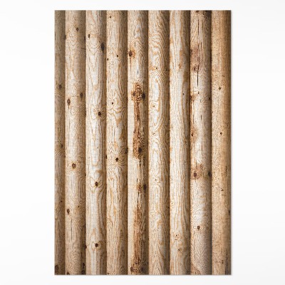Tapis vinyle Planches noueuses, poutres en bois