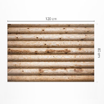 Tapis vinyle Planches noueuses, poutres en bois