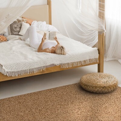 Tapis vinyle rectangulaire Texture de panneau de particules de bois