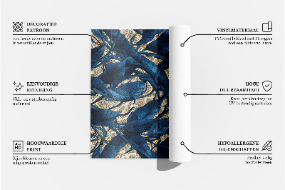 Tapis vinyle Formes dans une planche texturée en bois