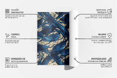 Tapis vinyle Formes dans une planche texturée en bois