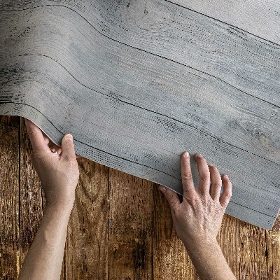 Tapis vinyle rectangulaire Planchers à motifs en bois