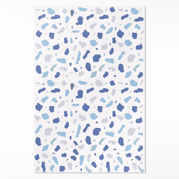 Tapis vinyle rectangulaire Illustration d'un motif décoratif en grès