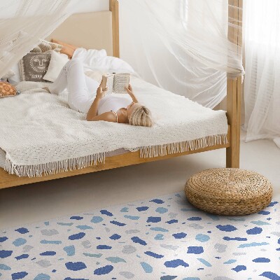 Tapis vinyle rectangulaire Illustration d'un motif décoratif en grès