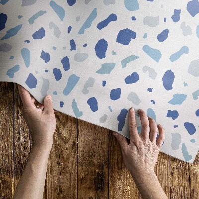 Tapis vinyle rectangulaire Illustration d'un motif décoratif en grès