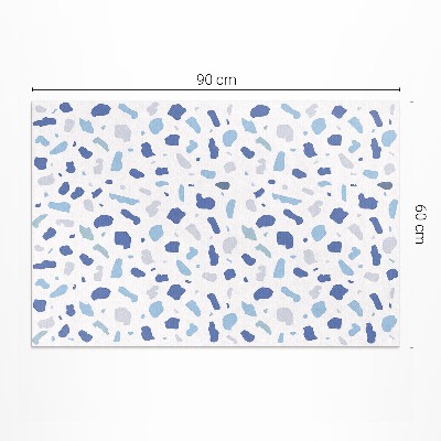 Tapis vinyle rectangulaire Illustration d'un motif décoratif en grès