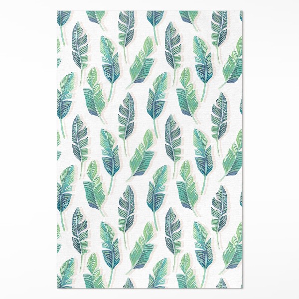 Tapis vinyle Plumes bohèmes dans un style délicat