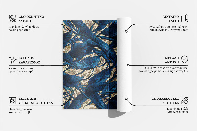 Tapis vinyle Plumes bohèmes dans un style délicat