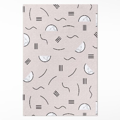 Tapis vinyle Formes abstraites de style bohème