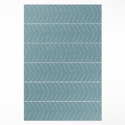 Tapis vinyle Motif à chevrons linéaire et minimaliste