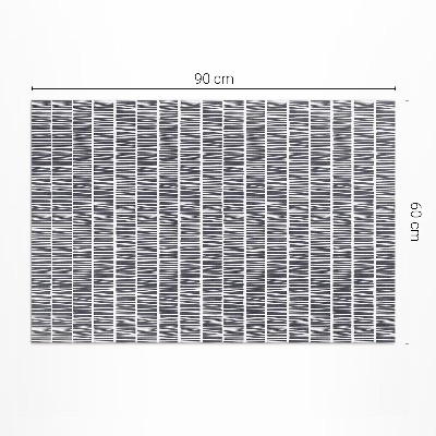 Tapis vinyle Abstraction de lignes, motif, petites lignes