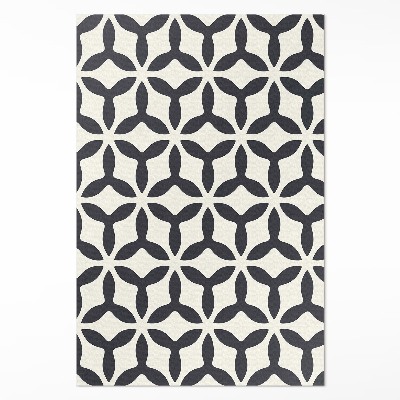 Tapis vinyle rectangulaire Motif géométrique moderne