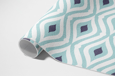 Tapis vinyle Design élégant avec des vagues abstraites