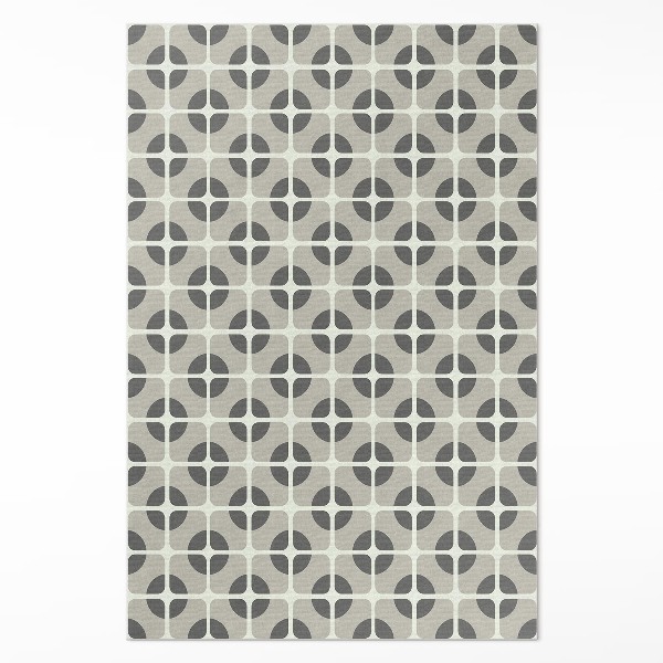 Tapis vinyle rectangulaire Mosaïque de formes géométriques