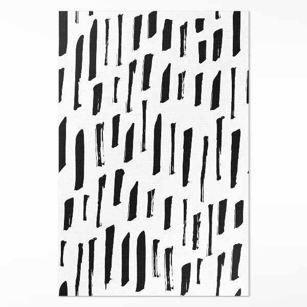 Tapis vinyle rectangulaire Abstraction moderne minimaliste