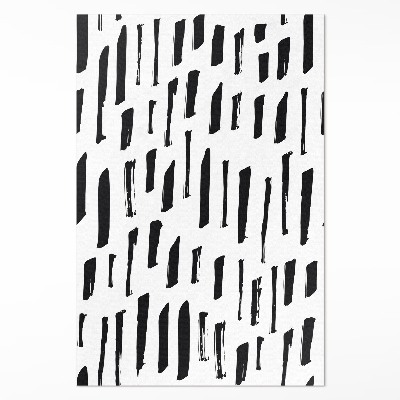Tapis vinyle rectangulaire Abstraction moderne minimaliste