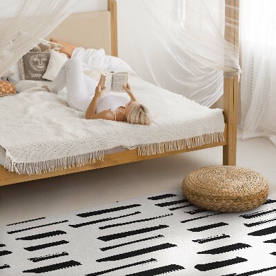 Tapis vinyle rectangulaire Abstraction moderne minimaliste