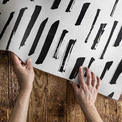 Tapis vinyle rectangulaire Abstraction moderne minimaliste