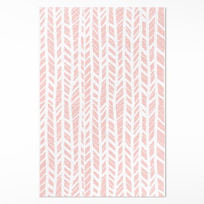 Tapis vinyle rectangulaire Motif indien pastel bohème