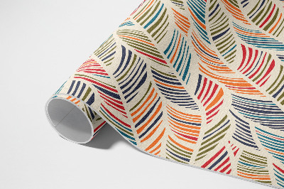 Tapis vinyle Feuilles bohèmes abstraites colorées