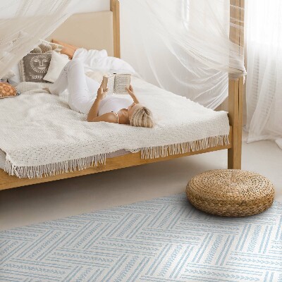 Tapis vinyle Motif à chevrons moderne et tendance