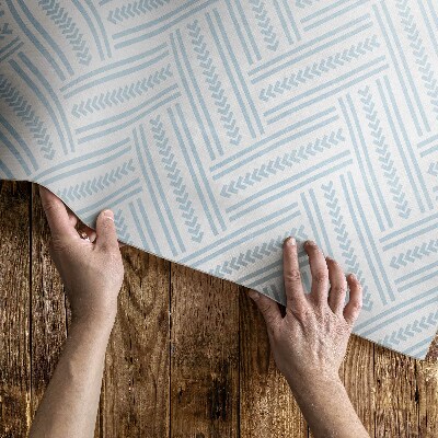 Tapis vinyle Motif à chevrons moderne et tendance