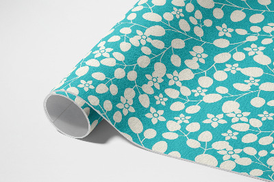 Tapis vinyle rectangulaire Une composition de fleurs et de feuilles sauvages