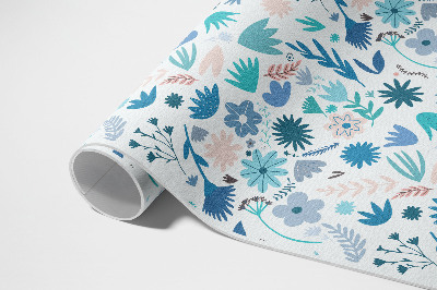 Tapis vinyle Fleurs et plantes bohèmes pastel