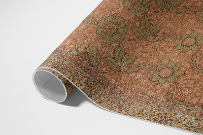 Tapis vinyle rectangulaire Fleurs sauvages anciennes