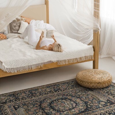 Tapis vinyle Motif végétal décoratif de style ancien