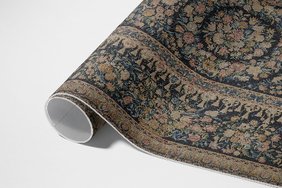 Tapis vinyle Motif végétal décoratif de style ancien