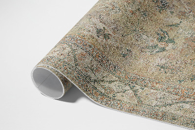 Tapis vinyle rectangulaire Motif beige ancien