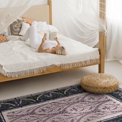 Tapis vinyle Vitraux violets gothiques