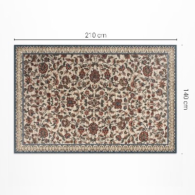 Tapis vinyle Fleurs de lierre décoratives