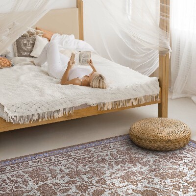 Tapis vinyle rectangulaire Chasuble fleurie de Sir Matthew Digby Wyatt