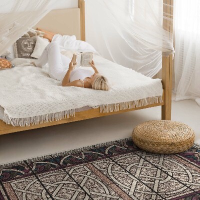 Tapis vinyle rectangulaire Ornement gothique de Sir Digby Wyatt