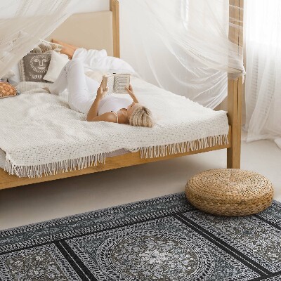 Tapis vinyle rectangulaire Ornemental et géométrique