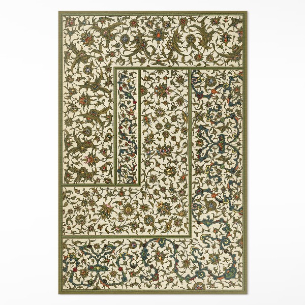 Tapis vinyle Le lierre fleuri d'Albert Racinet
