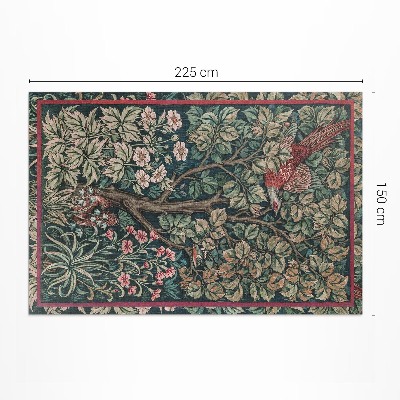 Tapis vinyle Faisan de William Morris
