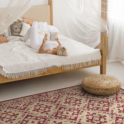 Tapis vinyle Motif régulier dans un style vintage ancien