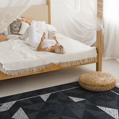 Tapis vinyle Motif de mosaïque géométrique vintage