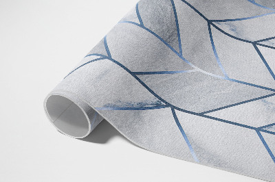 Tapis vinyle rectangulaire Lignes géométriques marbre clair glamour