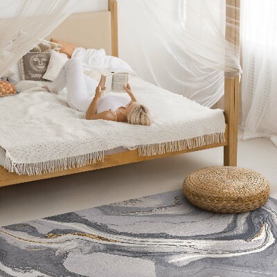 Tapis vinyle Motif de marbre abstrait et lumineux